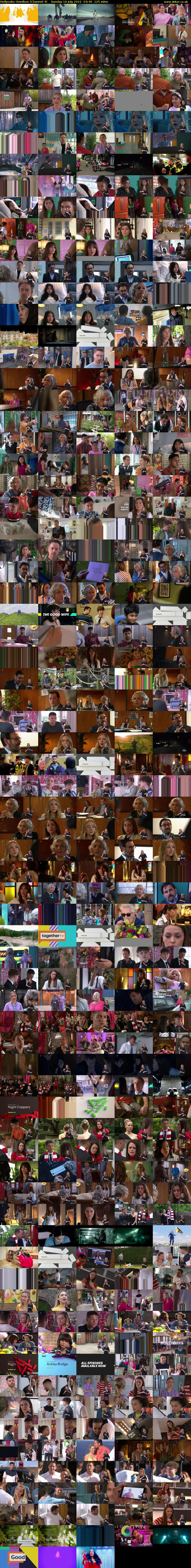 Hollyoaks Omnibus (Channel 4) Sunday 10 July 2022 03:40 - 05:45