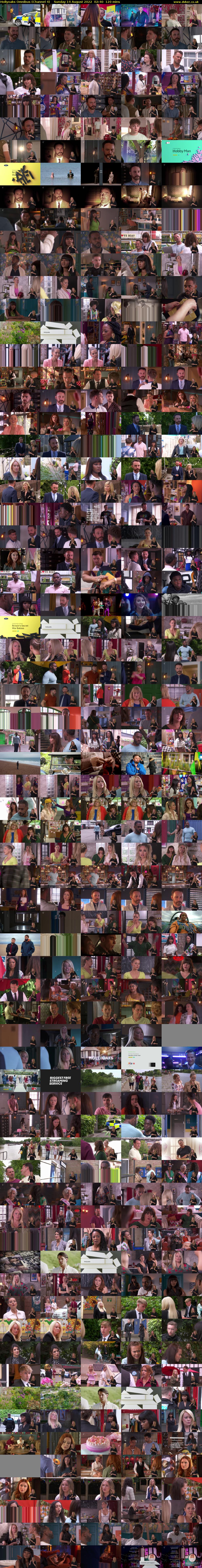 Hollyoaks Omnibus (Channel 4) Sunday 14 August 2022 02:40 - 04:40