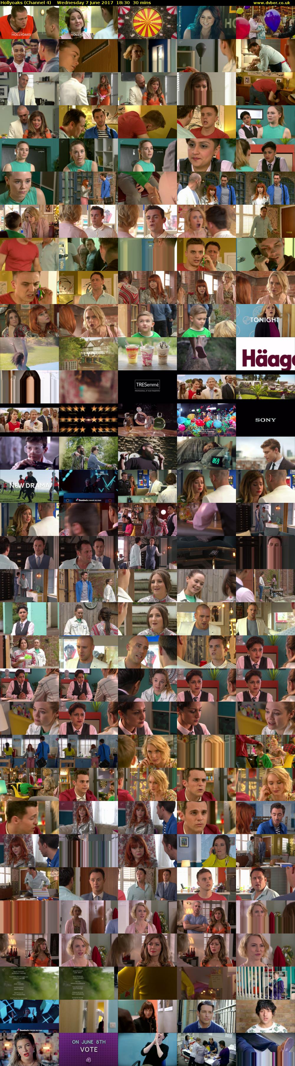 Hollyoaks (Channel 4) Wednesday 7 June 2017 18:30 - 19:00