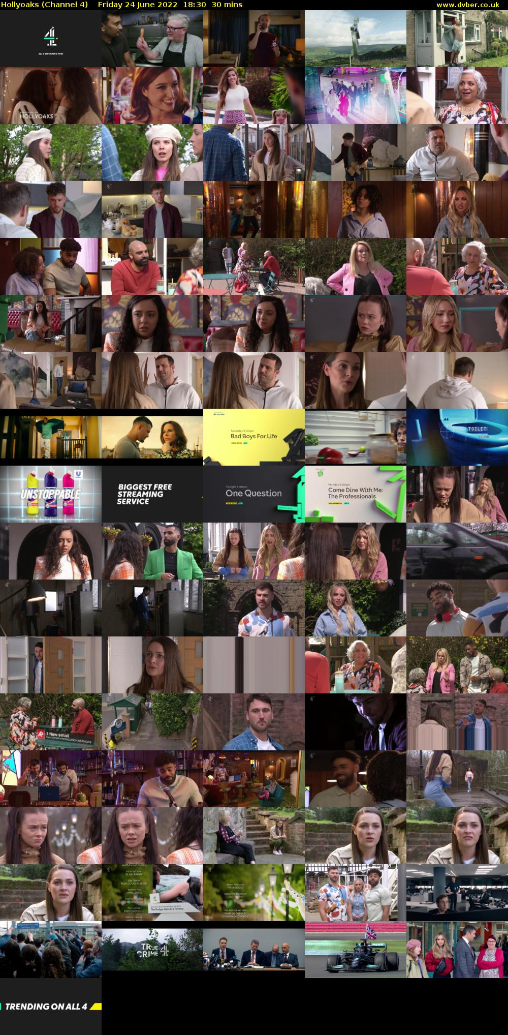 Hollyoaks (Channel 4) Friday 24 June 2022 18:30 - 19:00