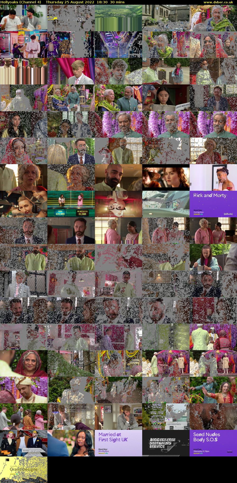 Hollyoaks (Channel 4) Thursday 25 August 2022 18:30 - 19:00