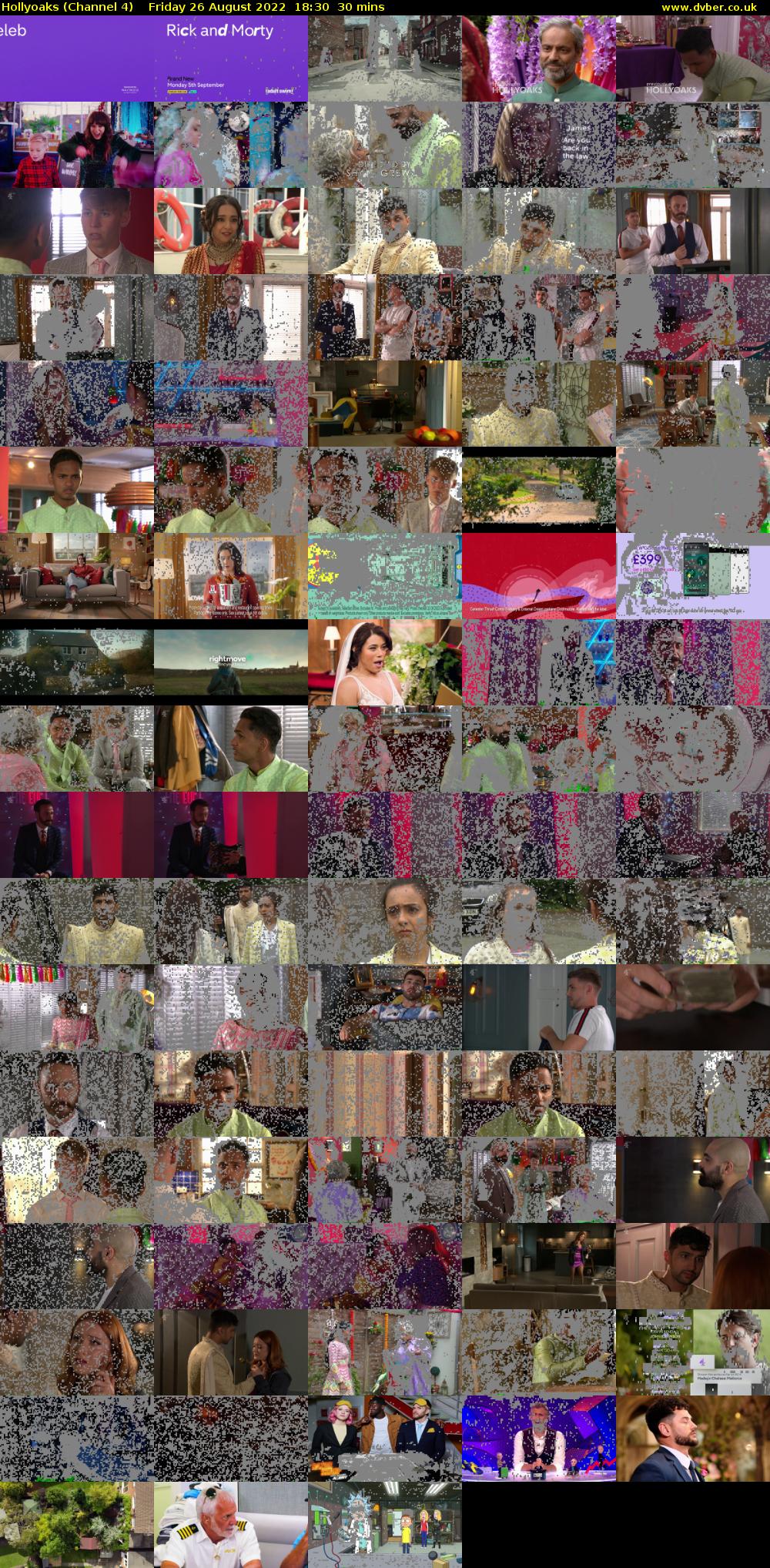 Hollyoaks (Channel 4) Friday 26 August 2022 18:30 - 19:00