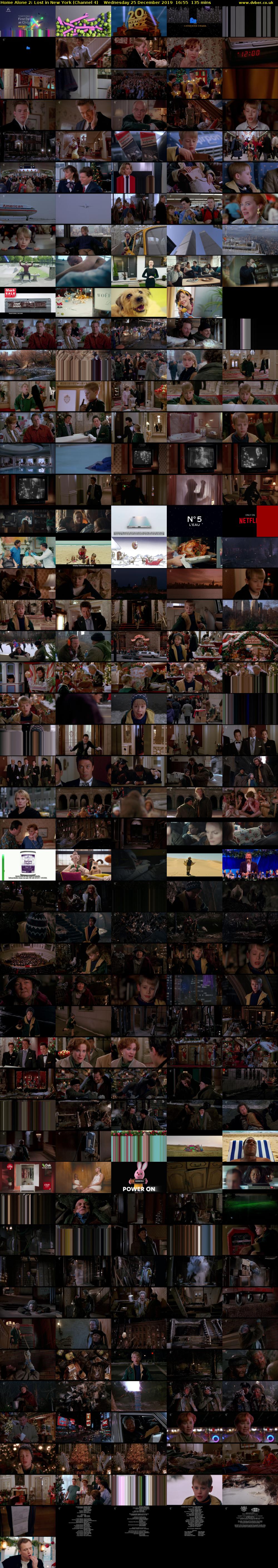 Home Alone 2: Lost in New York (Channel 4) Wednesday 25 December 2019 16:55 - 19:10
