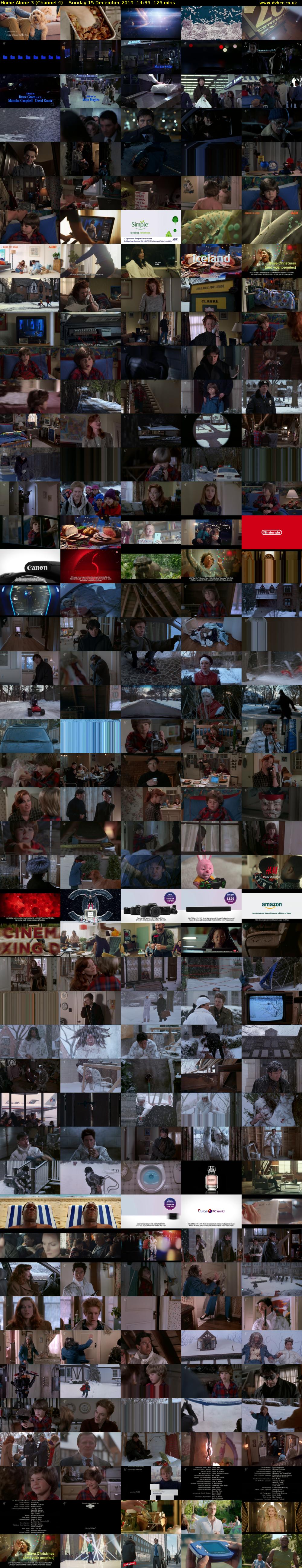 Home Alone 3 (Channel 4) Sunday 15 December 2019 14:35 - 16:40