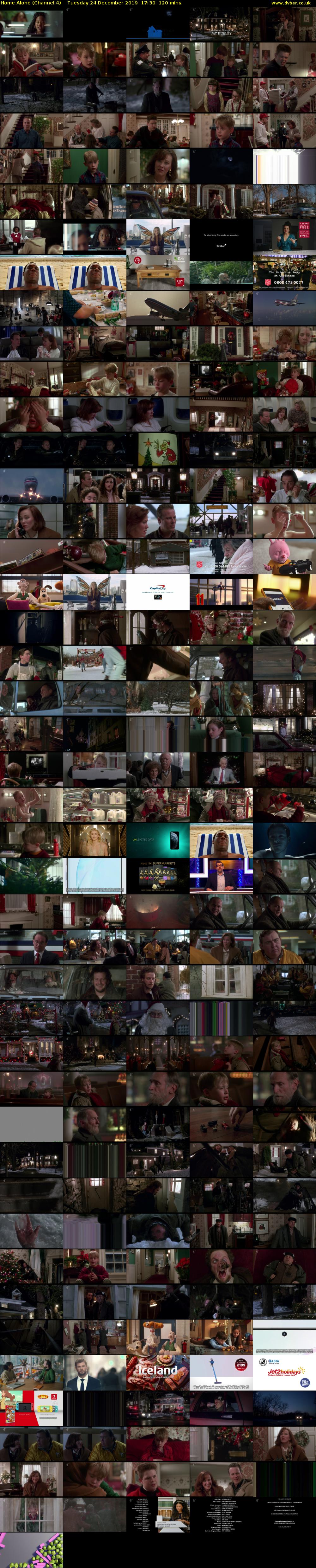 Home Alone (Channel 4) Tuesday 24 December 2019 17:30 - 19:30