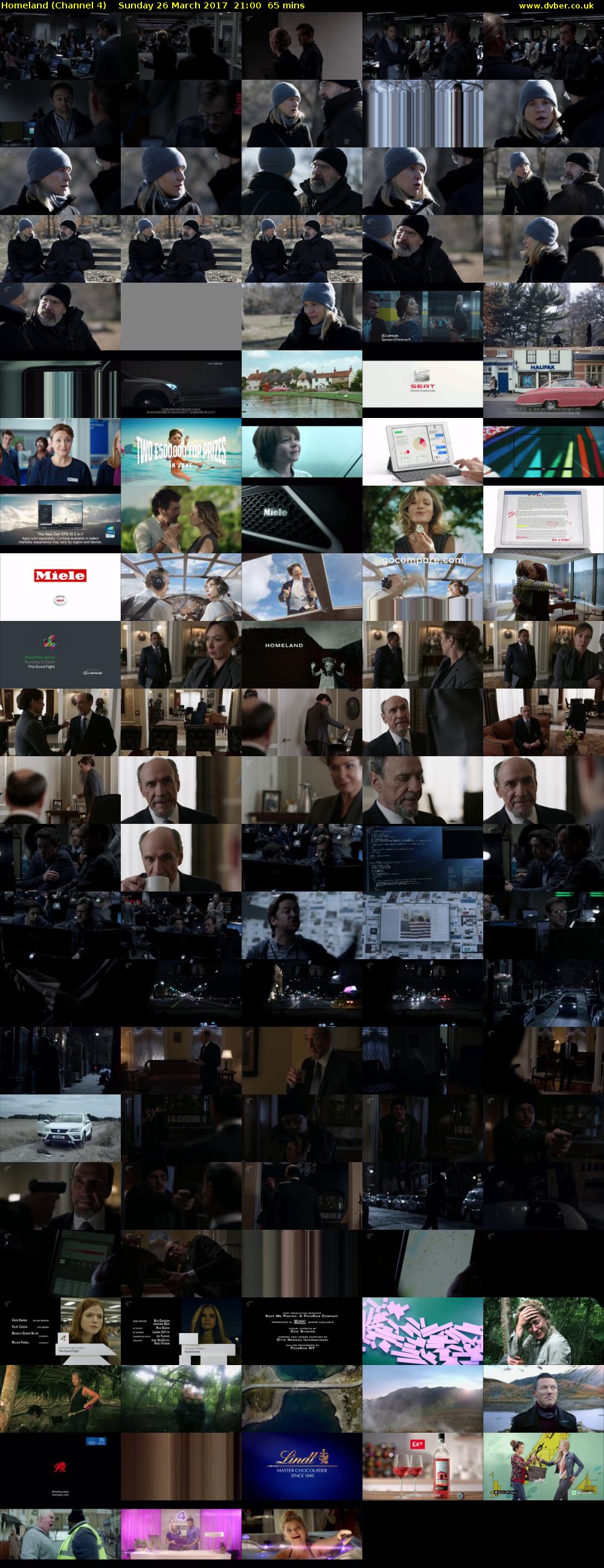 Homeland (Channel 4) Sunday 26 March 2017 21:00 - 22:05
