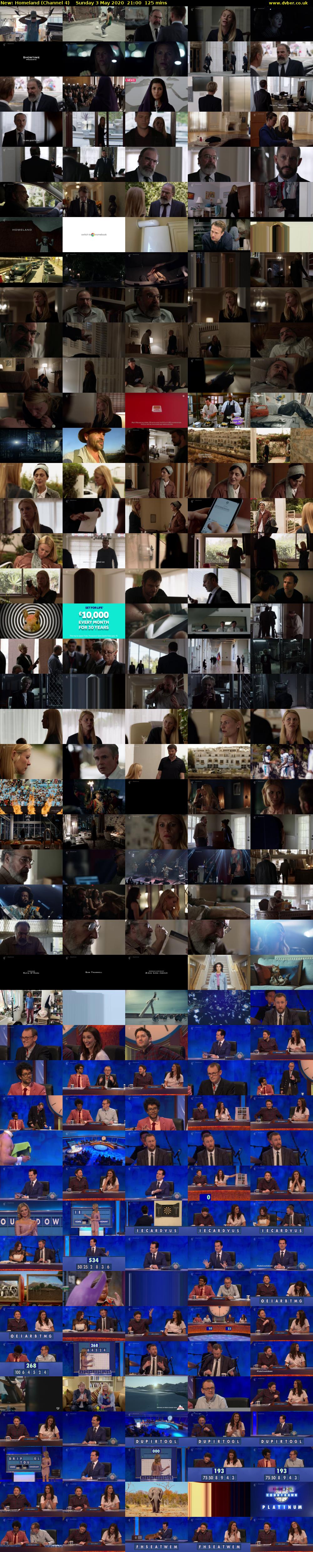 Homeland (Channel 4) Sunday 3 May 2020 21:00 - 23:05