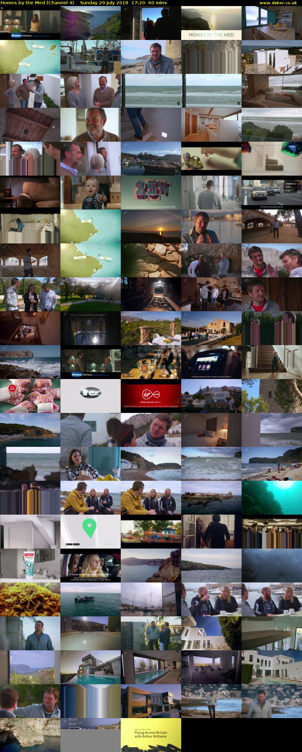 Homes by the Med (Channel 4) Sunday 29 July 2018 17:20 - 18:20