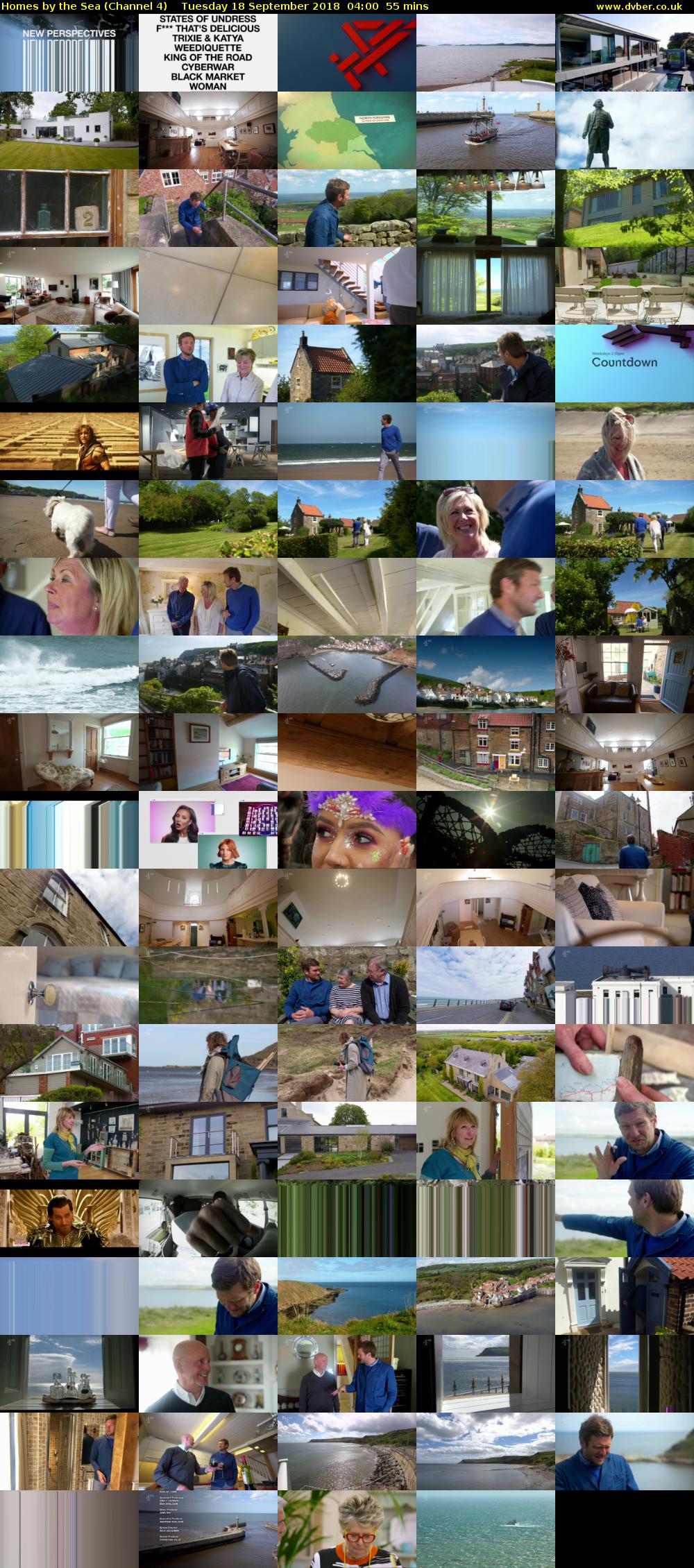 Homes by the Sea (Channel 4) Tuesday 18 September 2018 04:00 - 04:55