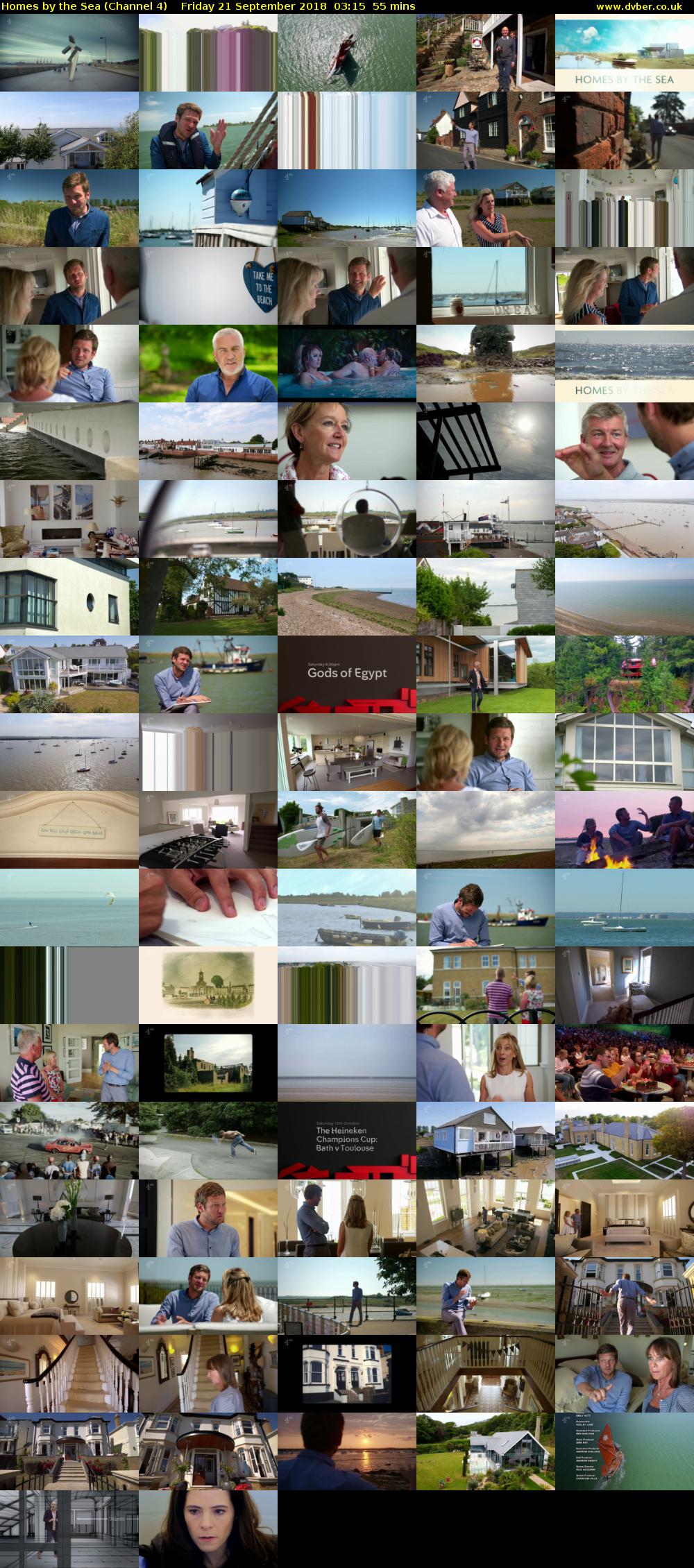Homes by the Sea (Channel 4) Friday 21 September 2018 03:15 - 04:10
