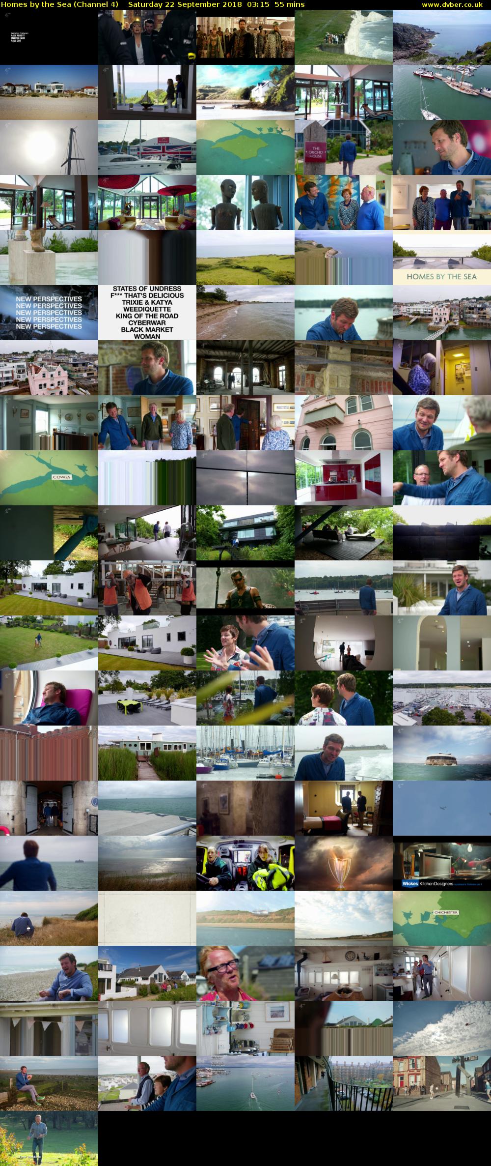 Homes by the Sea (Channel 4) Saturday 22 September 2018 03:15 - 04:10