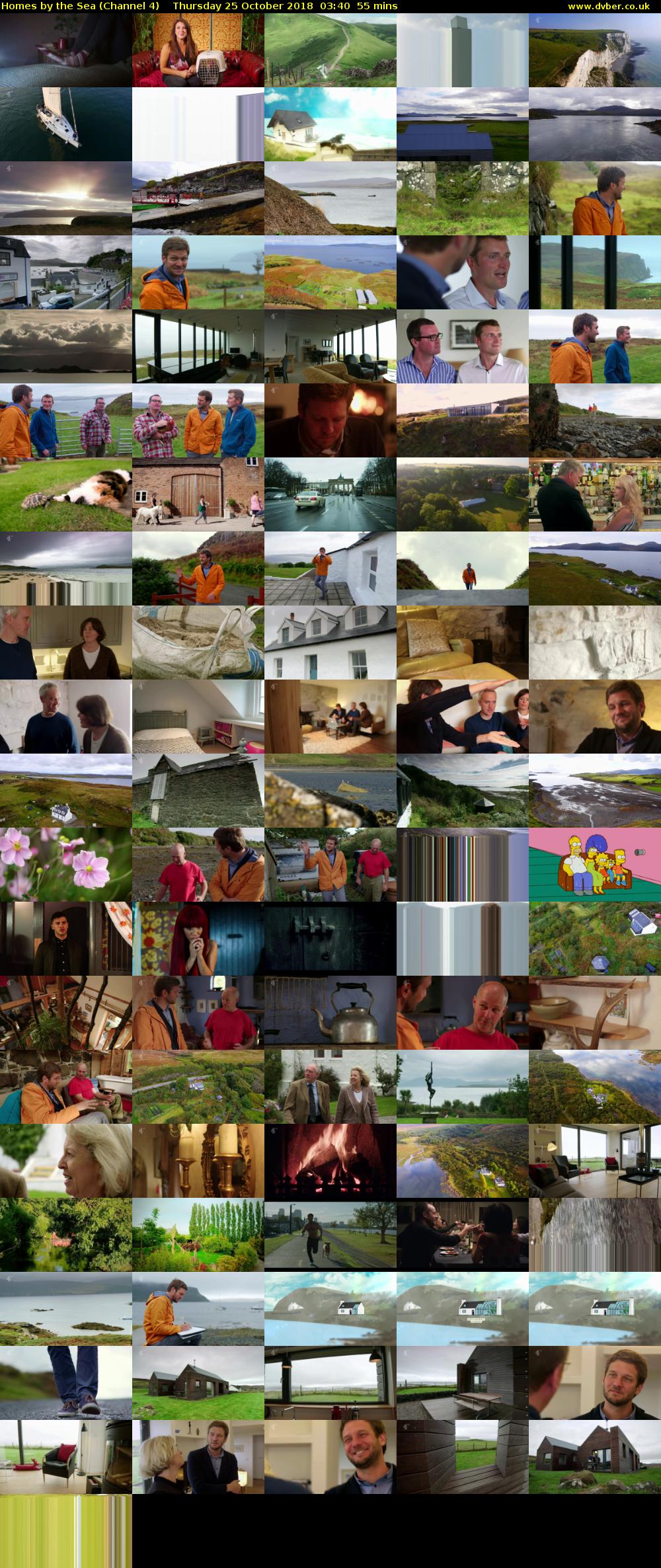 Homes by the Sea (Channel 4) Thursday 25 October 2018 03:40 - 04:35