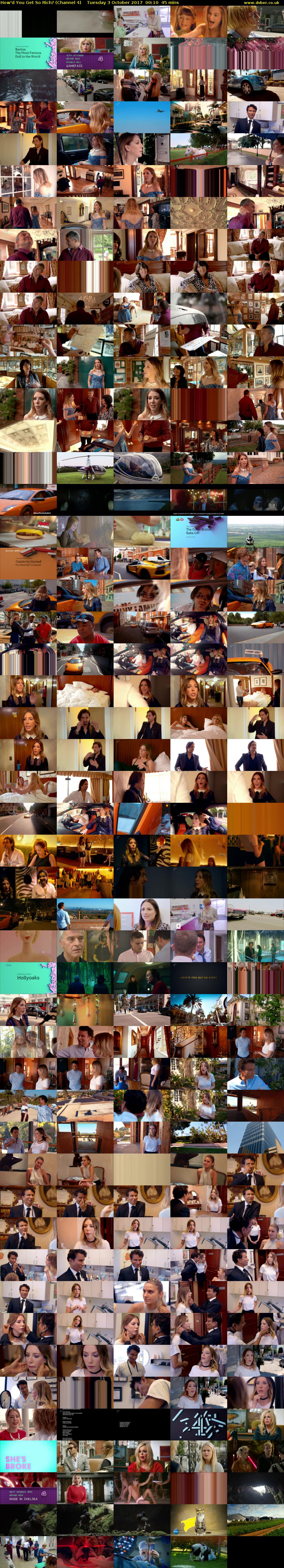 How'd You Get So Rich? (Channel 4) Tuesday 3 October 2017 00:10 - 00:55