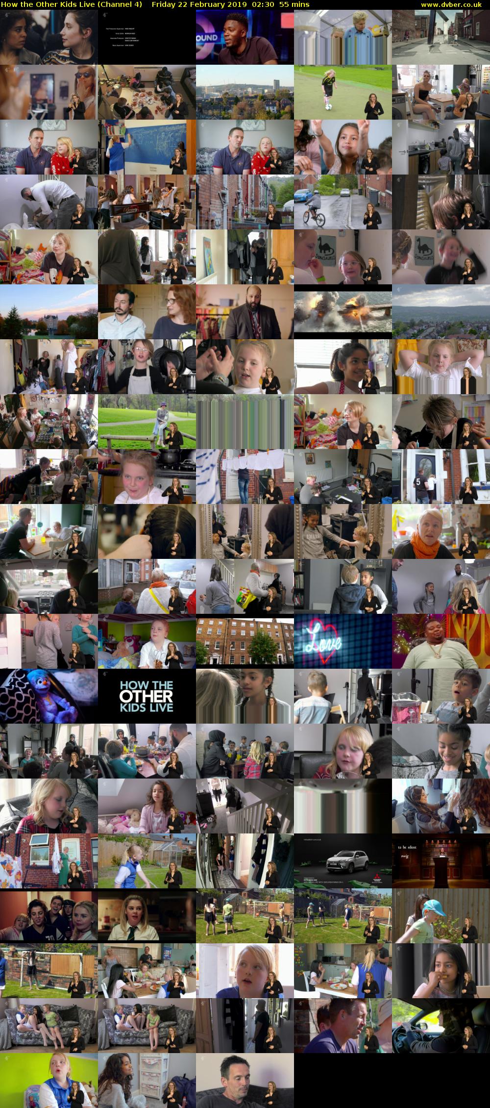 How the Other Kids Live (Channel 4) Friday 22 February 2019 02:30 - 03:25