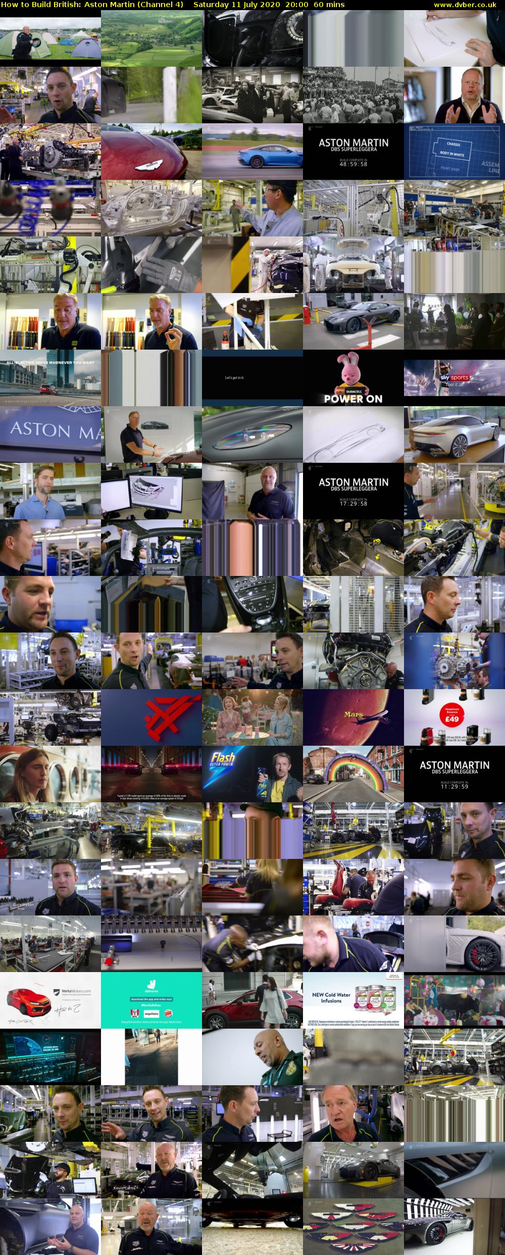 How to Build British: Aston Martin (Channel 4) Saturday 11 July 2020 20:00 - 21:00
