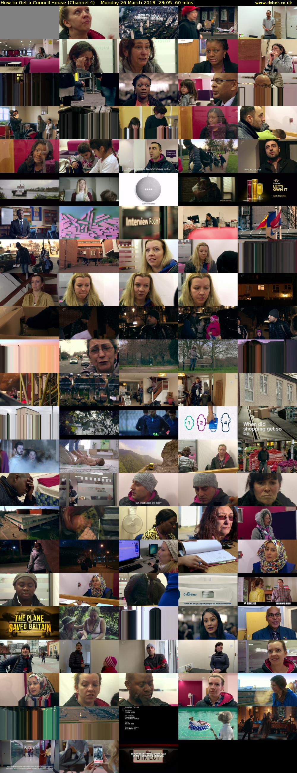 How to Get a Council House (Channel 4) Monday 26 March 2018 23:05 - 00:05