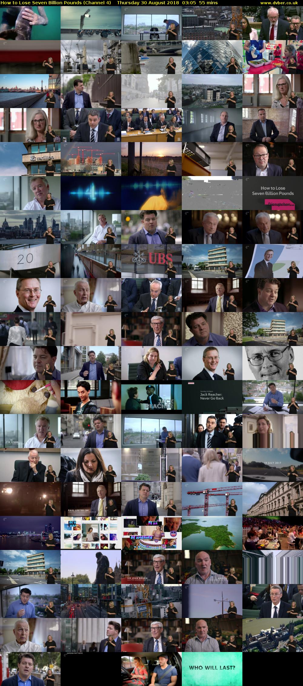 How to Lose Seven Billion Pounds (Channel 4) Thursday 30 August 2018 03:05 - 04:00