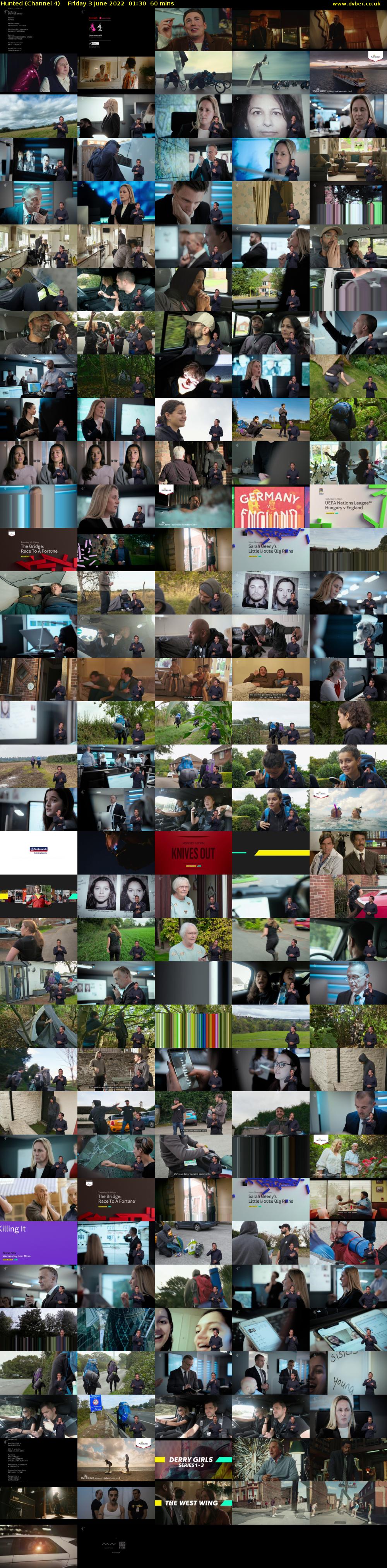 Hunted (Channel 4) Friday 3 June 2022 01:30 - 02:30