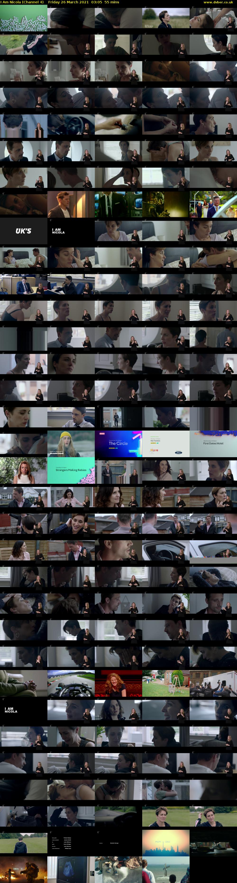 I Am Nicola (Channel 4) Friday 26 March 2021 03:05 - 04:00