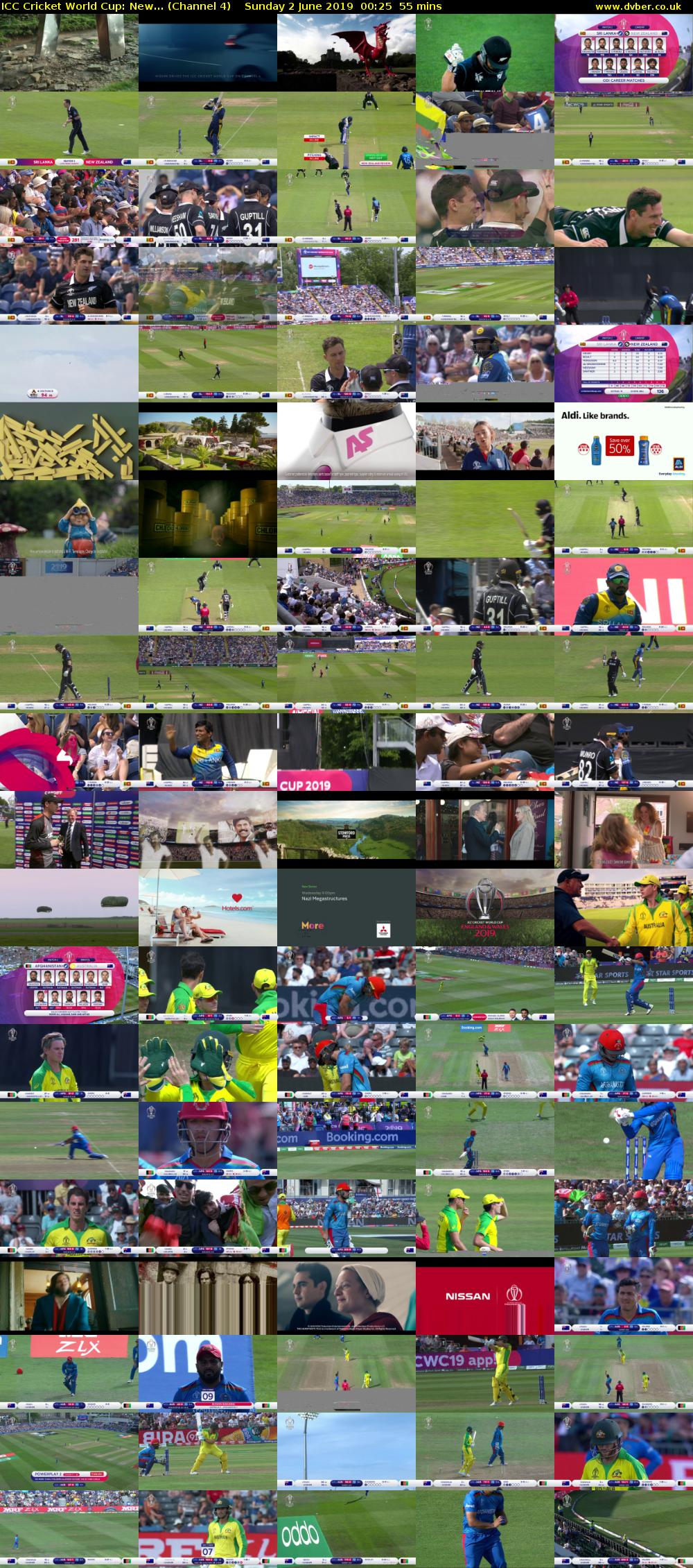 ICC Cricket World Cup: New... (Channel 4) Sunday 2 June 2019 00:25 - 01:20