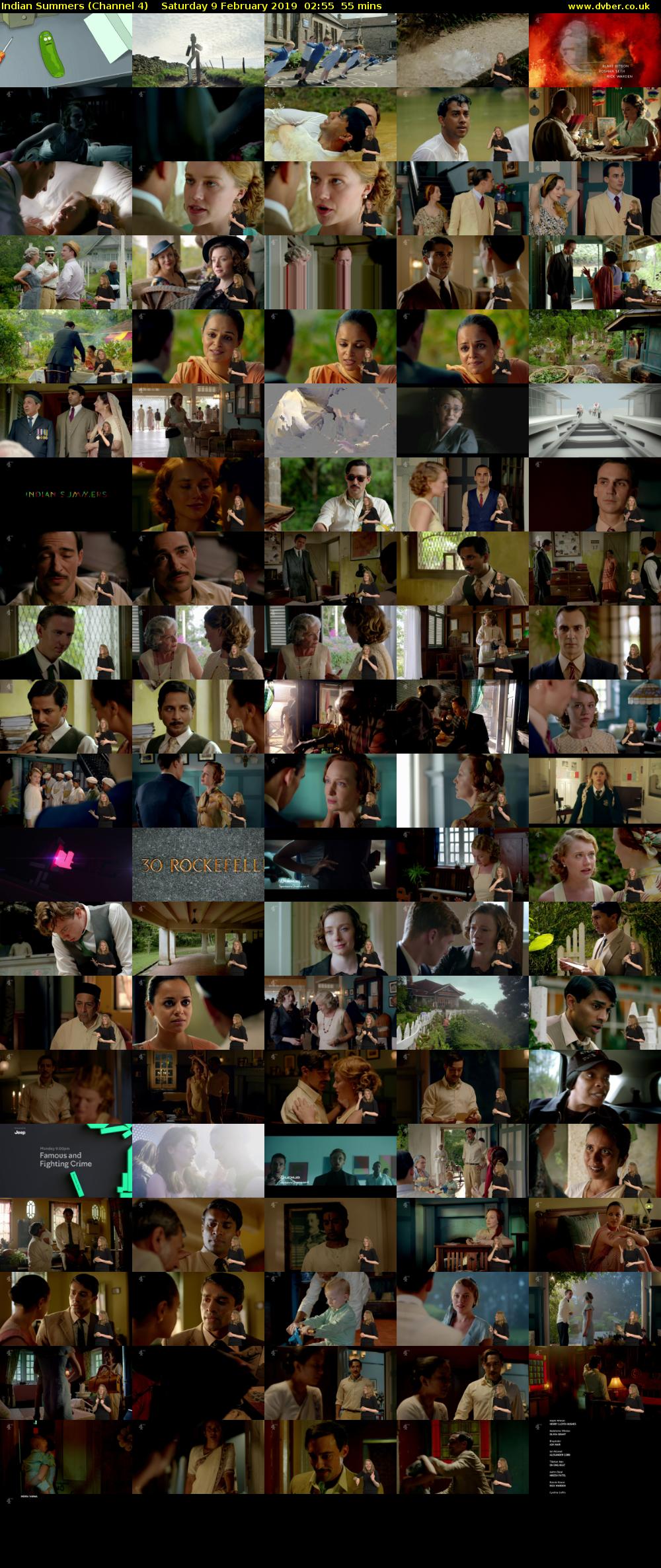 Indian Summers (Channel 4) Saturday 9 February 2019 02:55 - 03:50