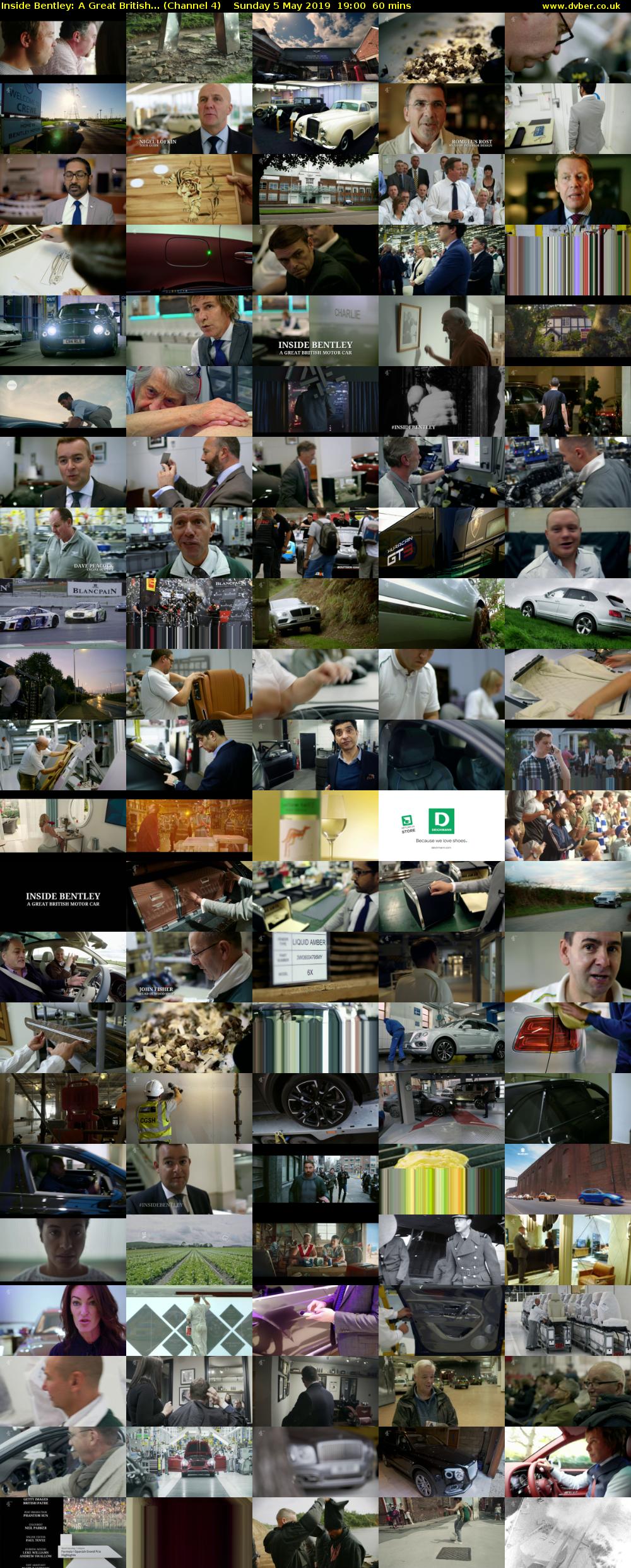 Inside Bentley: A Great British... (Channel 4) Sunday 5 May 2019 19:00 - 20:00