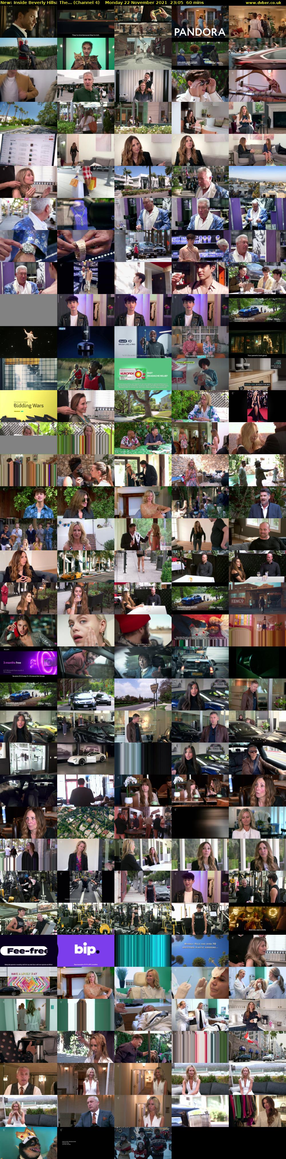 Inside Beverly Hills: The... (Channel 4) Monday 22 November 2021 23:05 - 00:05
