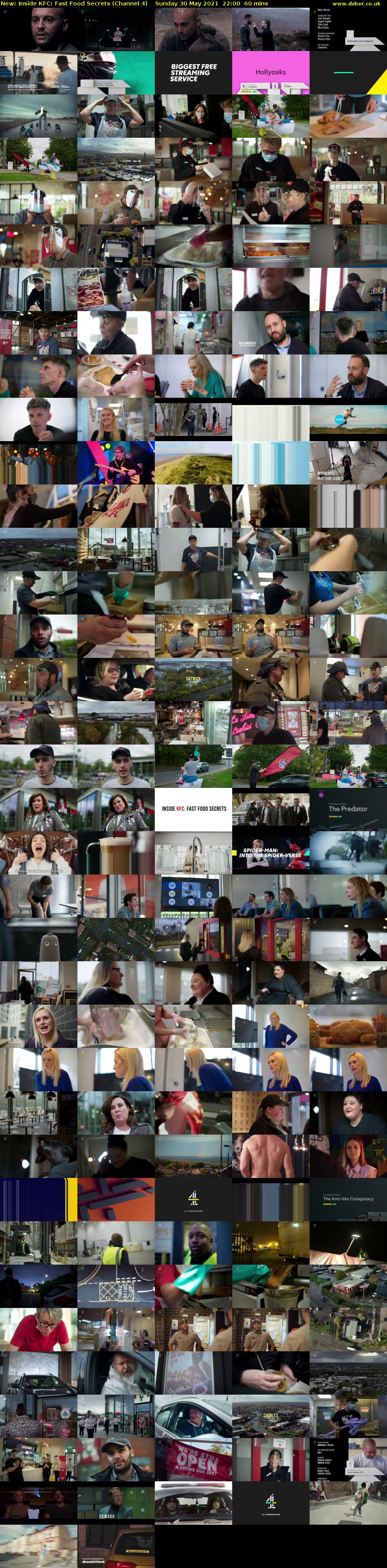 Inside KFC: Fast Food Secrets (Channel 4) Sunday 30 May 2021 22:00 - 23:00