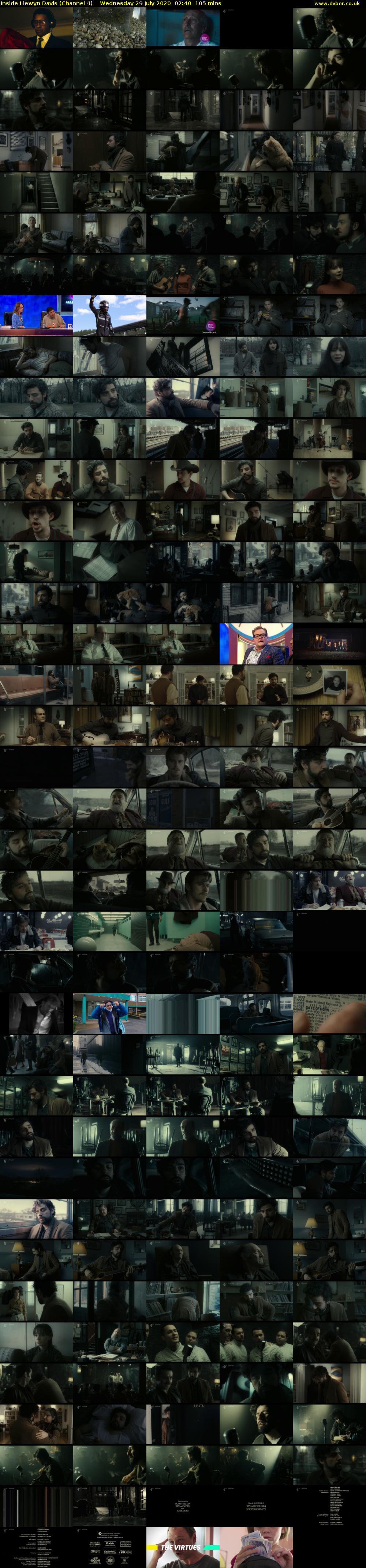Inside Llewyn Davis (Channel 4) Wednesday 29 July 2020 02:40 - 04:25
