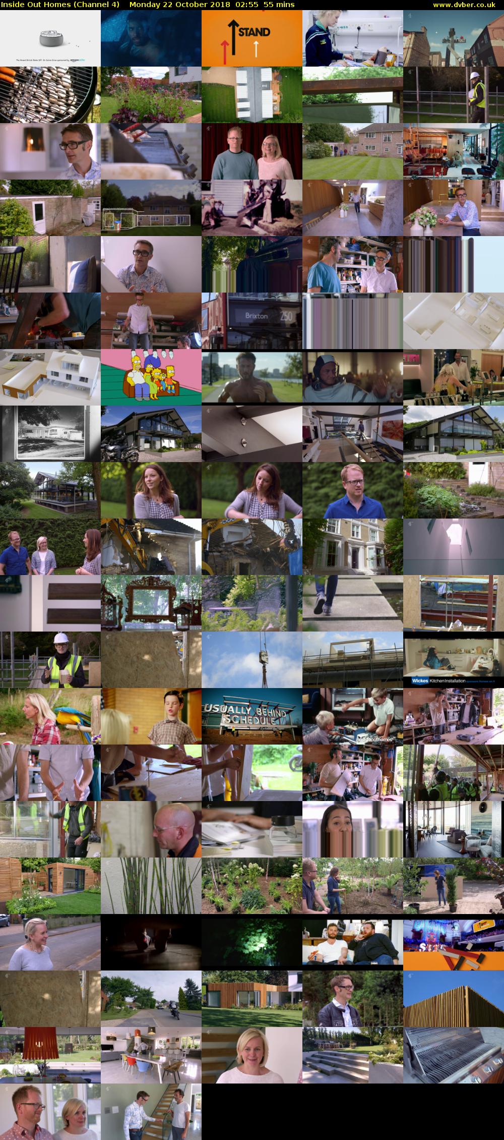 Inside Out Homes (Channel 4) Monday 22 October 2018 02:55 - 03:50