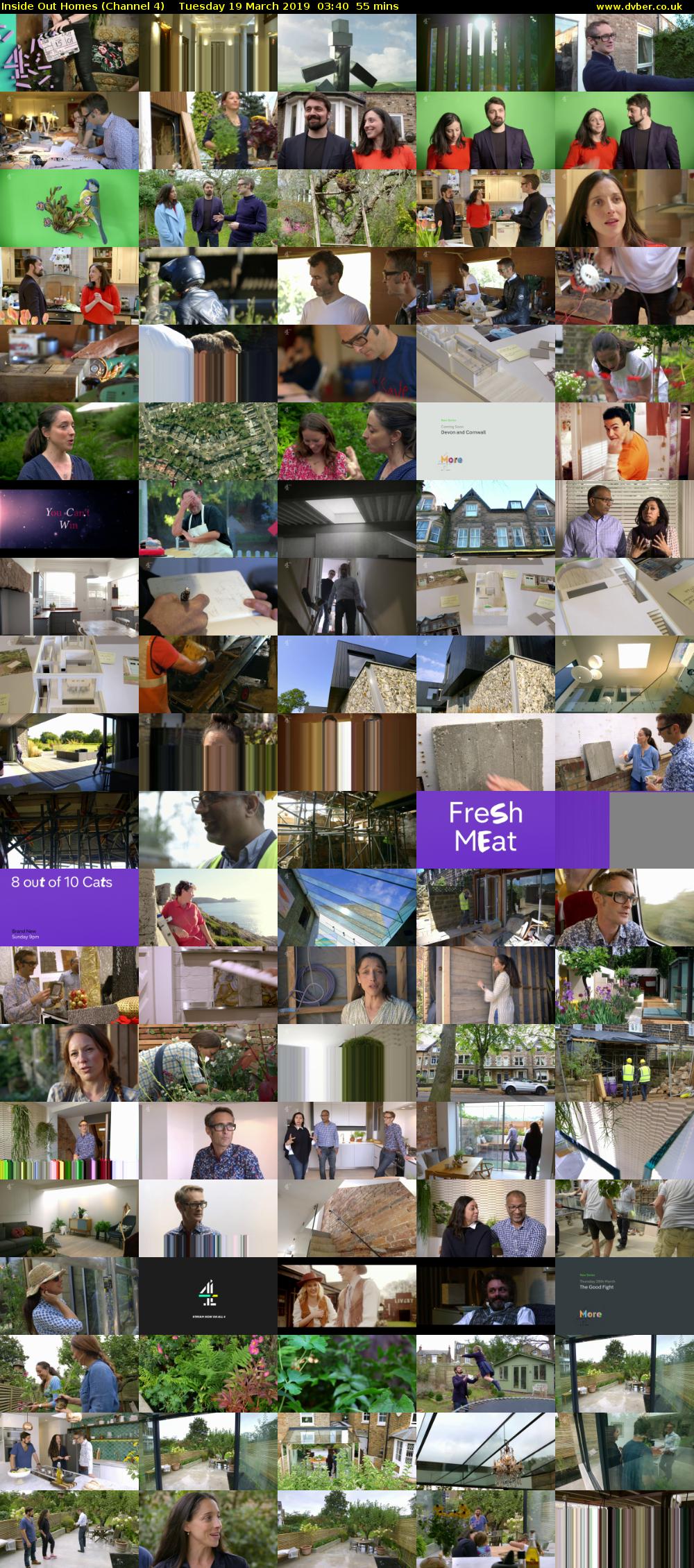 Inside Out Homes (Channel 4) Tuesday 19 March 2019 03:40 - 04:35