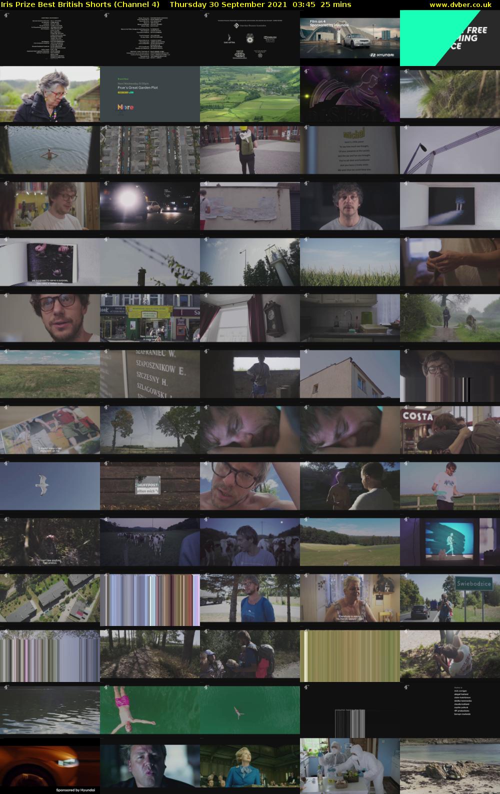 Iris Prize Best British Shorts (Channel 4) Thursday 30 September 2021 03:45 - 04:10