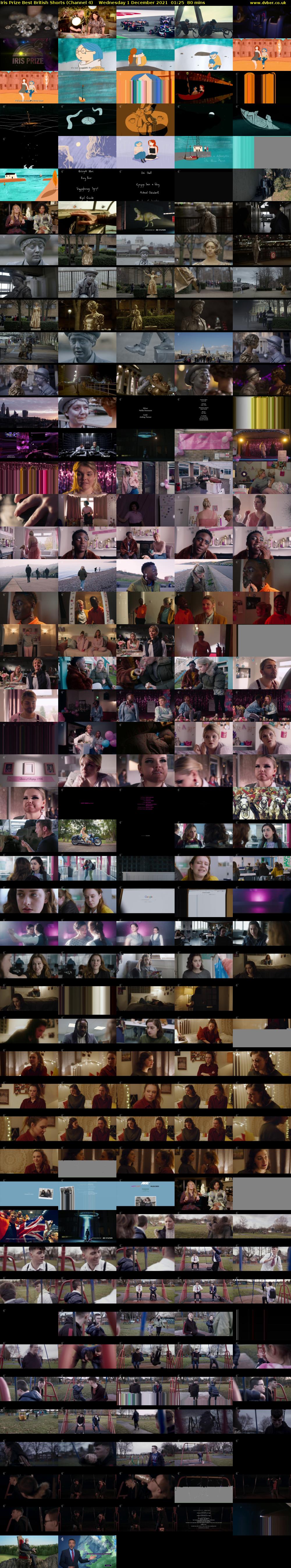 Iris Prize Best British Shorts (Channel 4) Wednesday 1 December 2021 01:25 - 02:45