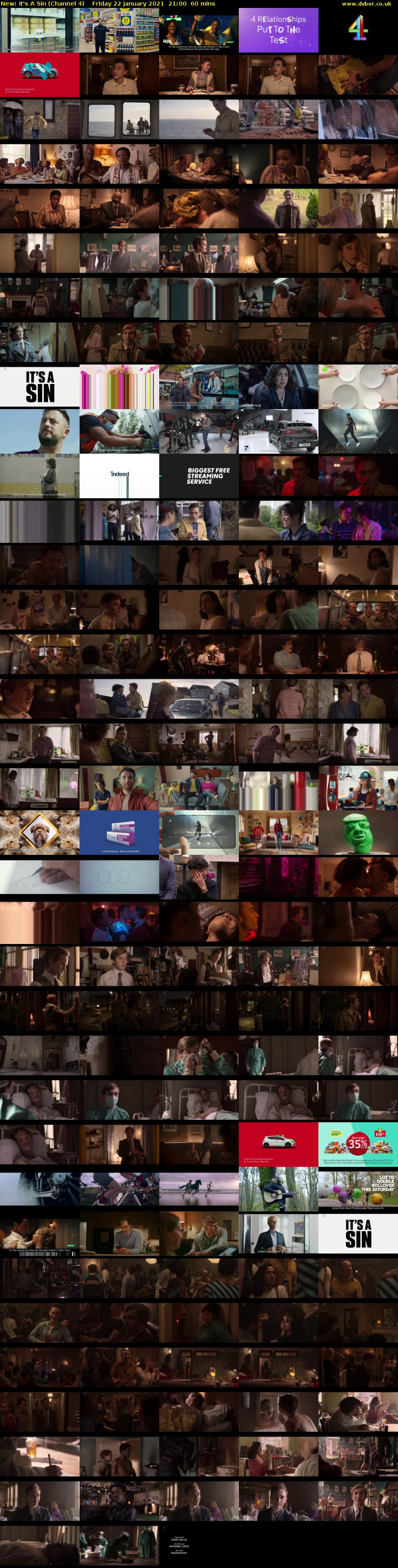 It's A Sin (Channel 4) Friday 22 January 2021 21:00 - 22:00