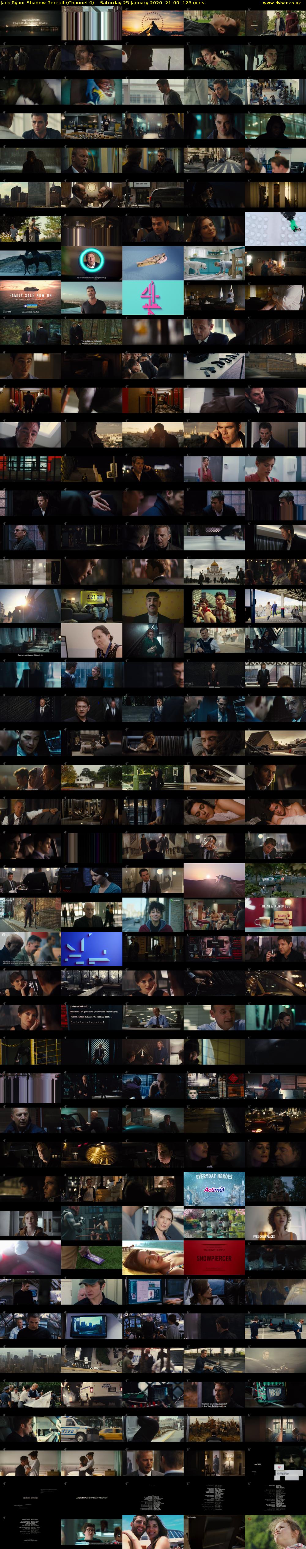 Jack Ryan: Shadow Recruit (Channel 4) Saturday 25 January 2020 21:00 - 23:05