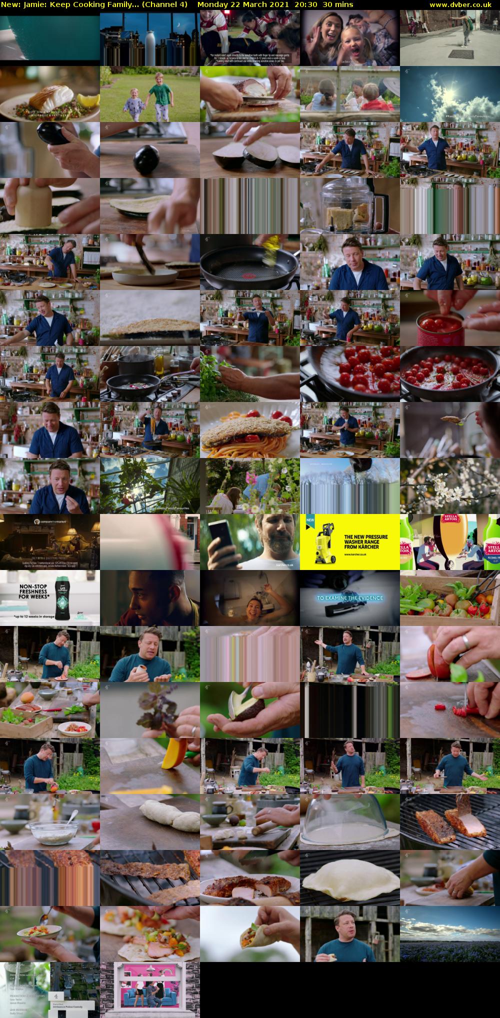Jamie: Keep Cooking Family... (Channel 4) Monday 22 March 2021 20:30 - 21:00