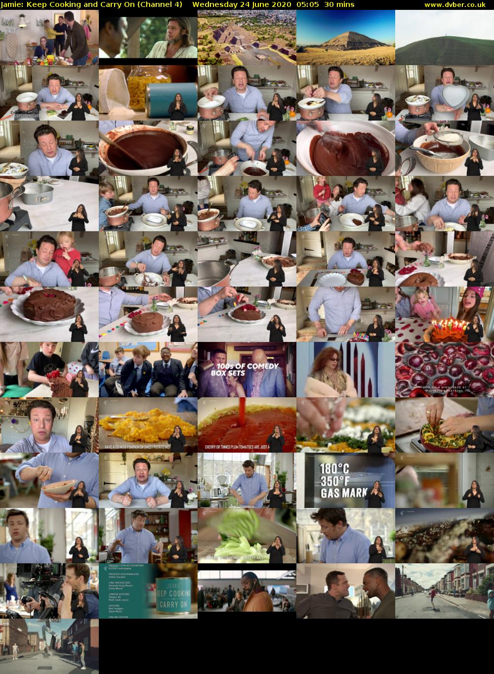 Jamie: Keep Cooking and Carry On (Channel 4) Wednesday 24 June 2020 05:05 - 05:35