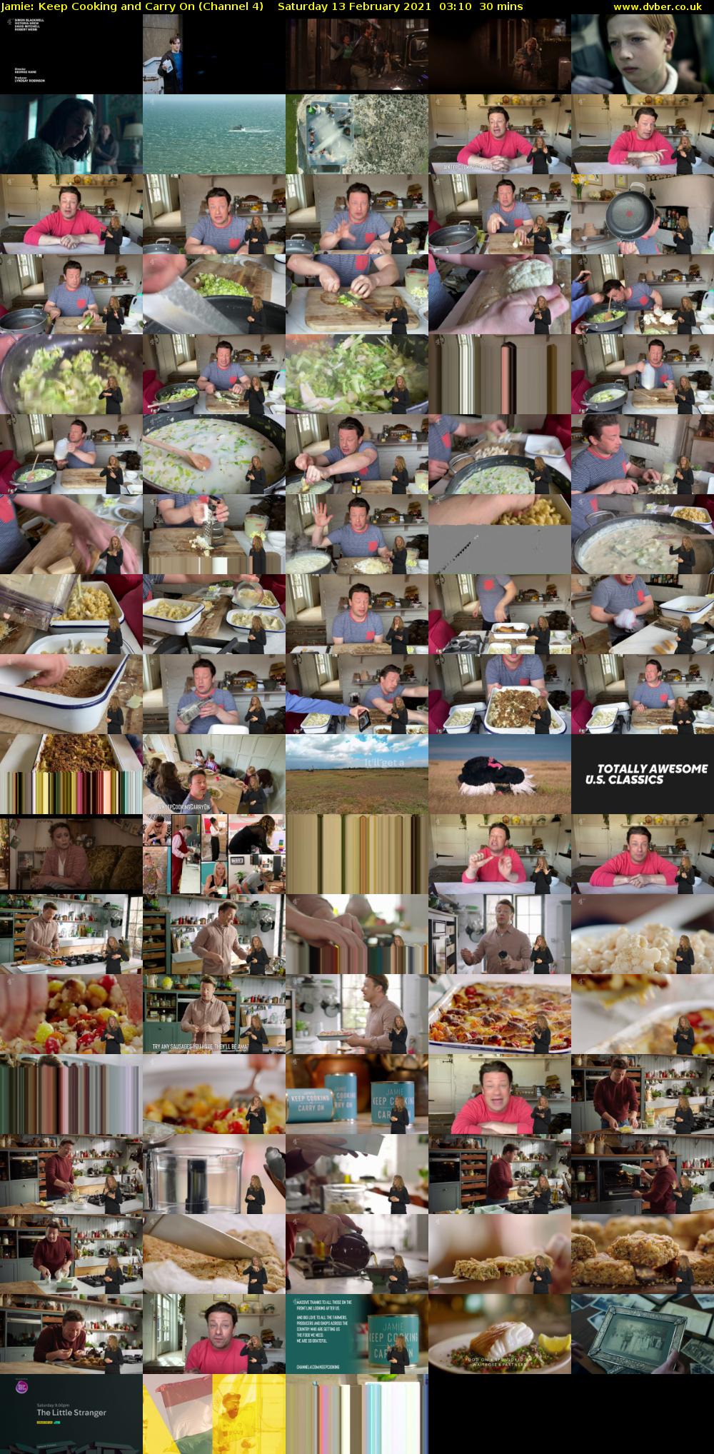 Jamie: Keep Cooking and Carry On (Channel 4) Saturday 13 February 2021 03:10 - 03:40