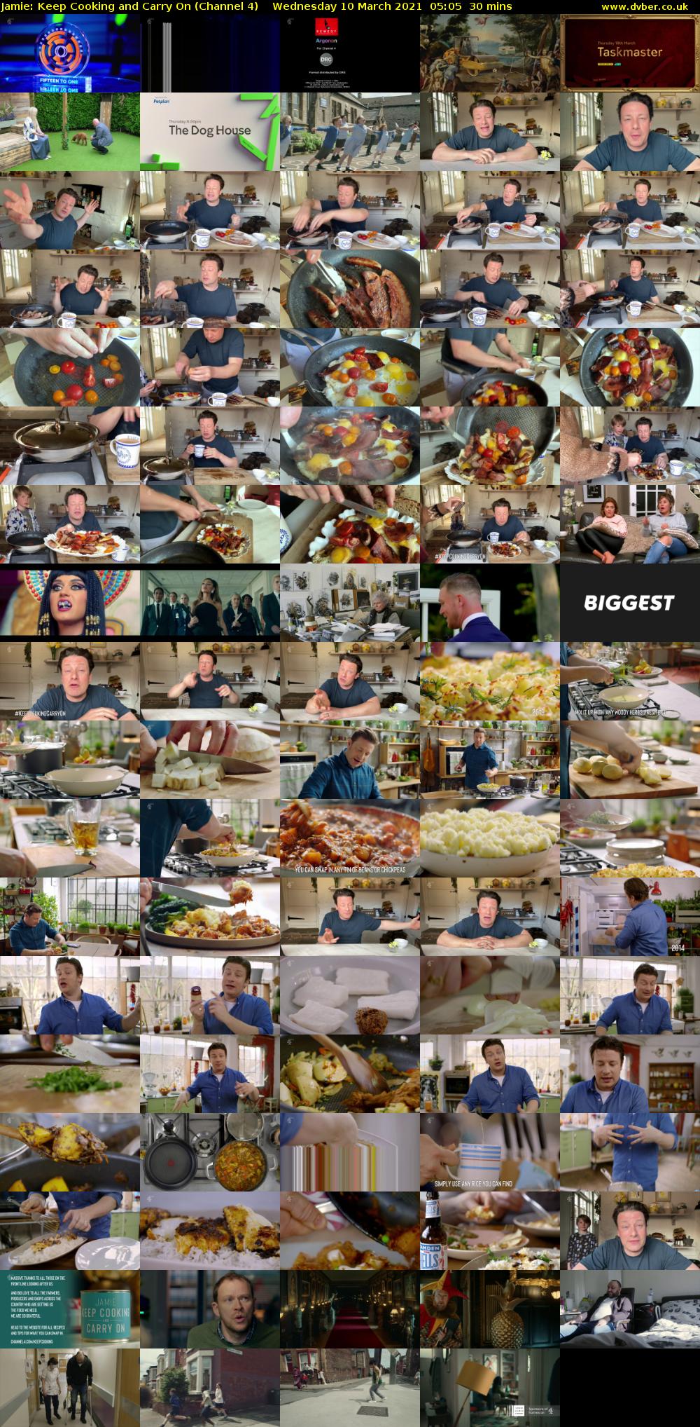 Jamie: Keep Cooking and Carry On (Channel 4) Wednesday 10 March 2021 05:05 - 05:35
