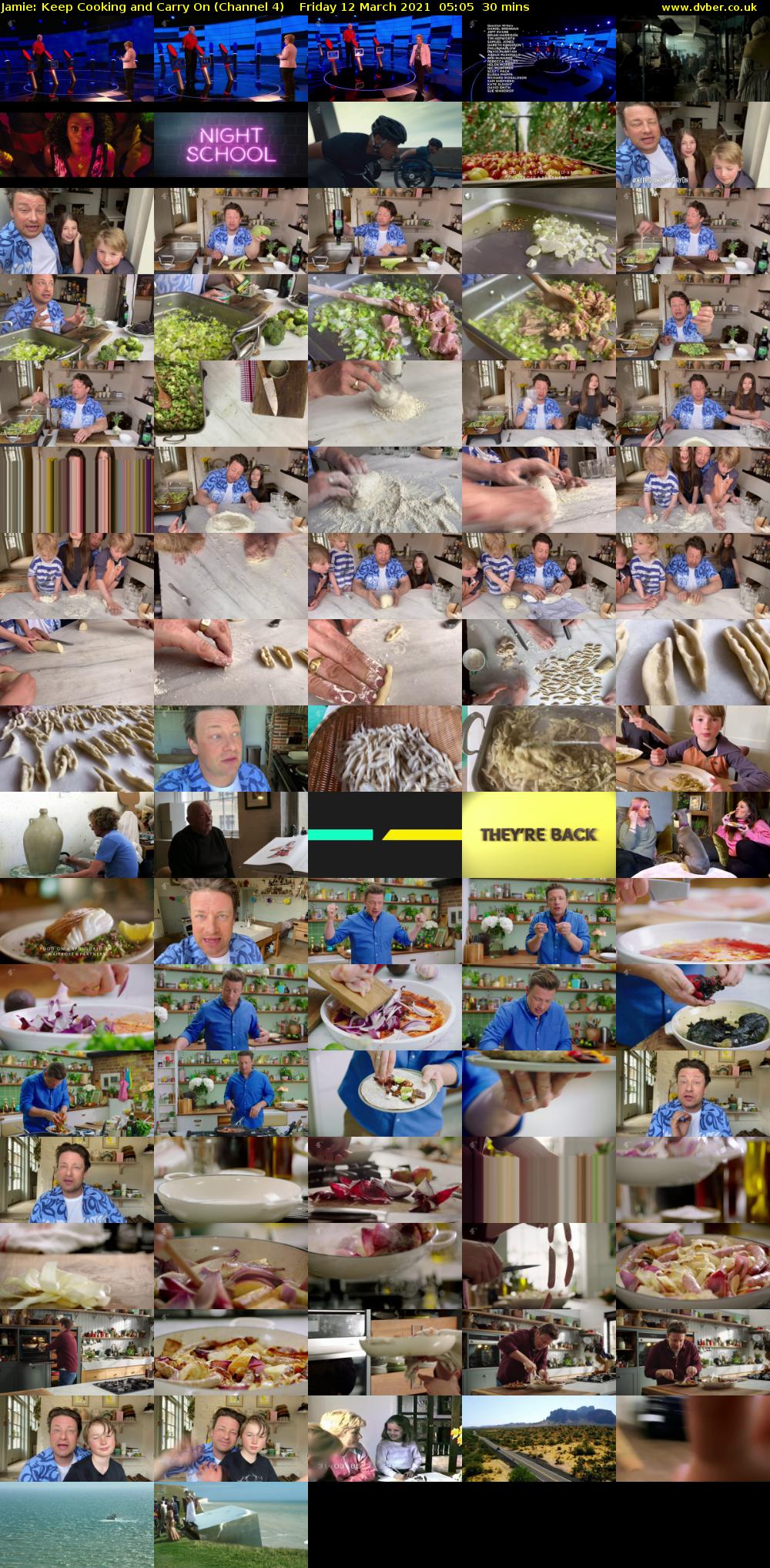 Jamie: Keep Cooking and Carry On (Channel 4) Friday 12 March 2021 05:05 - 05:35