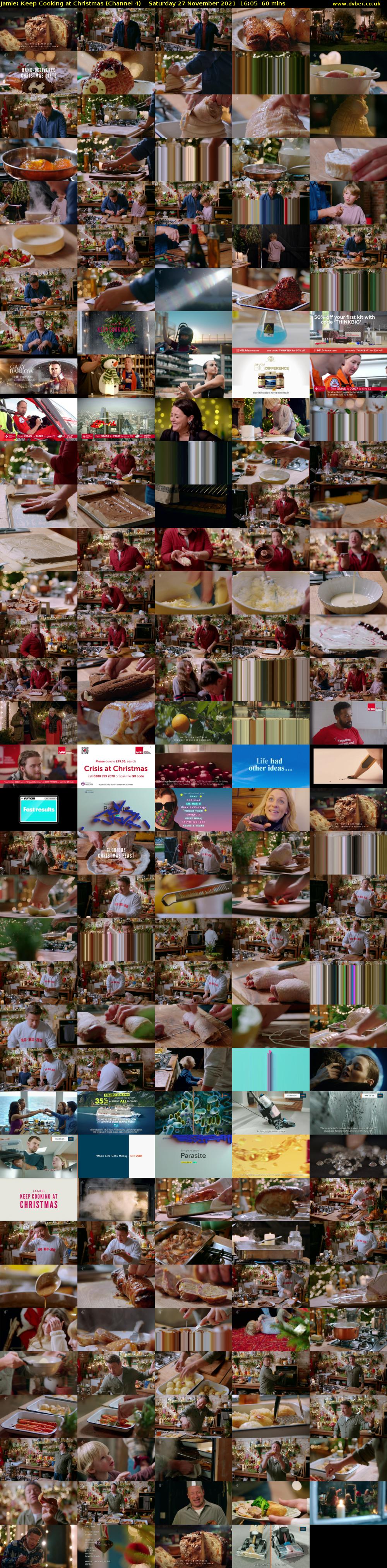 Jamie: Keep Cooking at Christmas (Channel 4) Saturday 27 November 2021 16:05 - 17:05