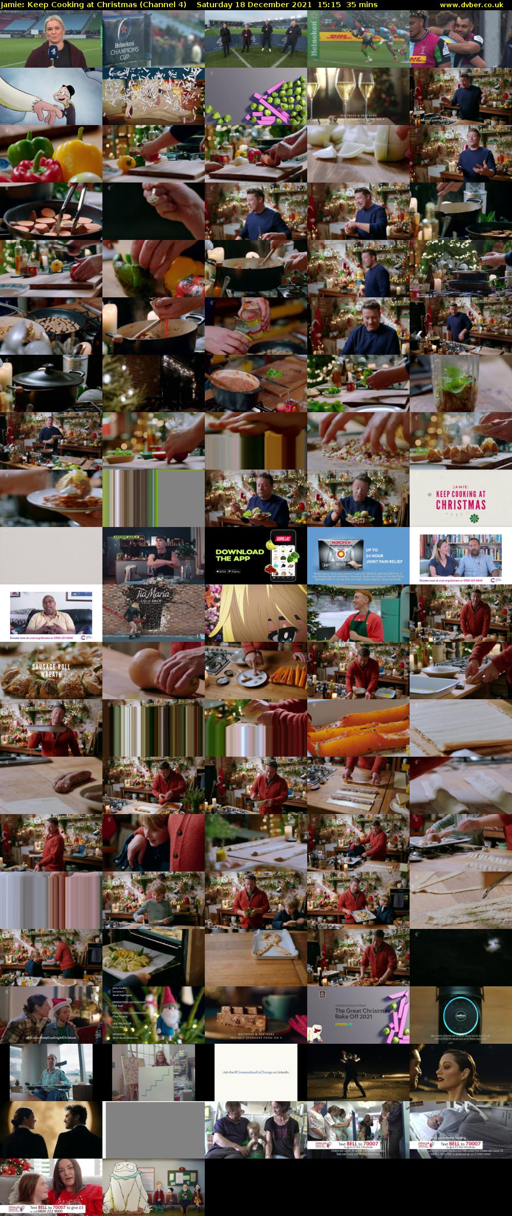 Jamie: Keep Cooking at Christmas (Channel 4) Saturday 18 December 2021 15:15 - 15:50