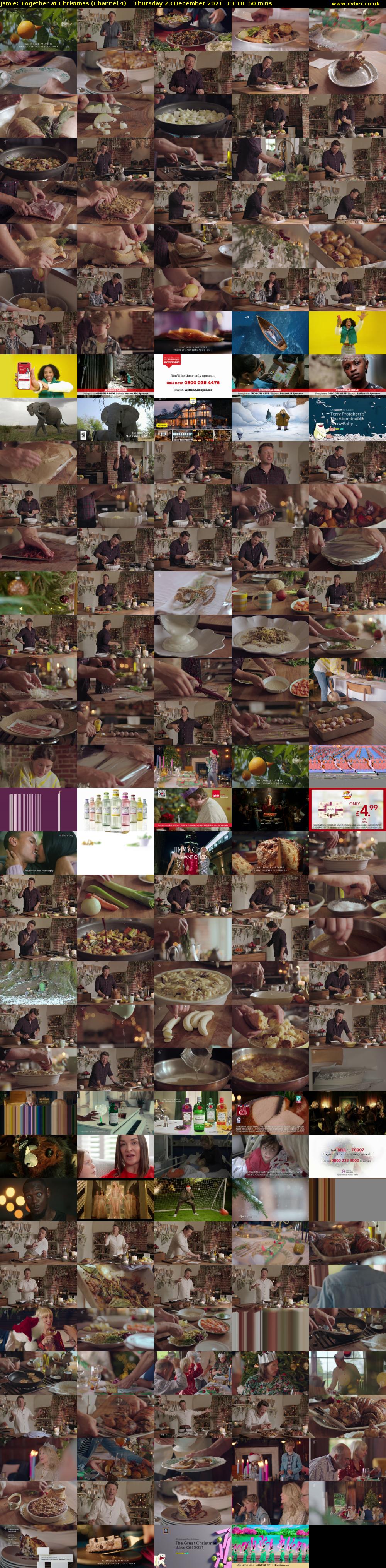 Jamie: Together at Christmas (Channel 4) Thursday 23 December 2021 13:10 - 14:10