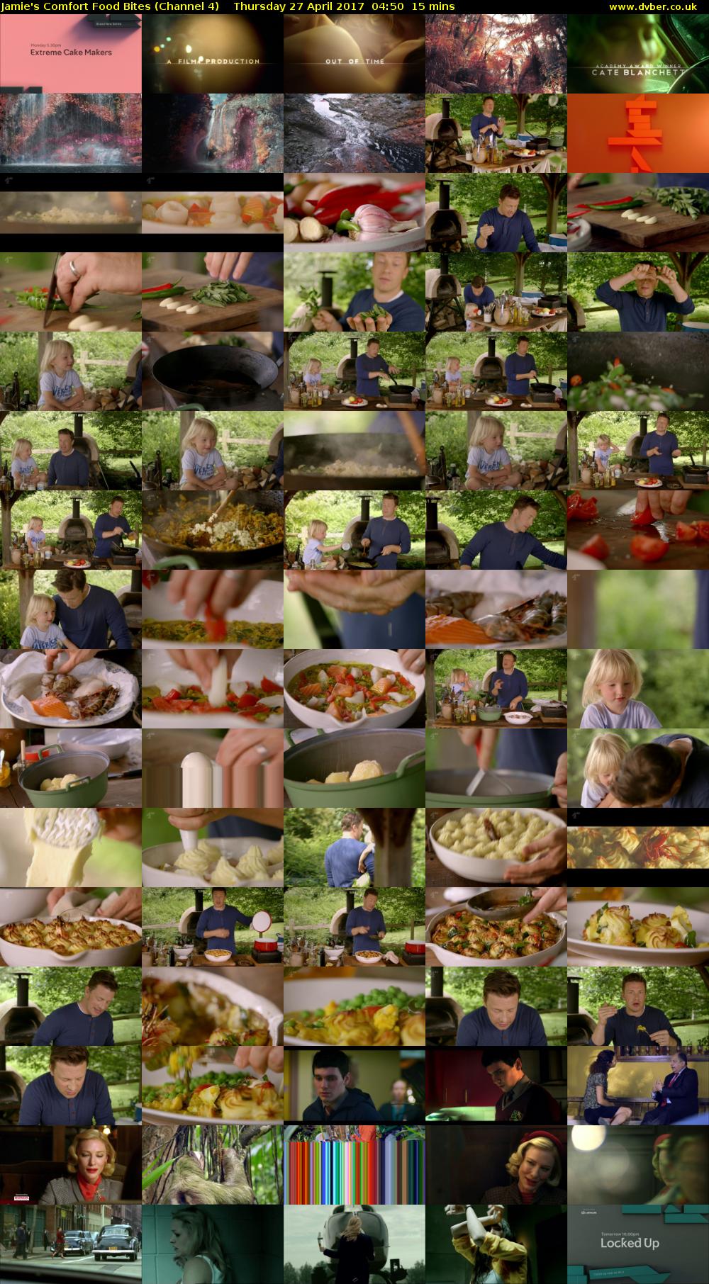 Jamie's Comfort Food Bites (Channel 4) Thursday 27 April 2017 04:50 - 05:05