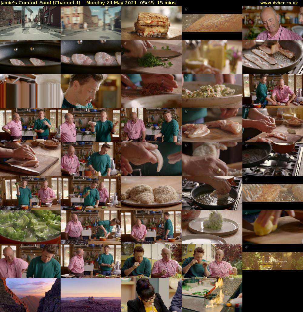 Jamie's Comfort Food (Channel 4) Monday 24 May 2021 05:45 - 06:00