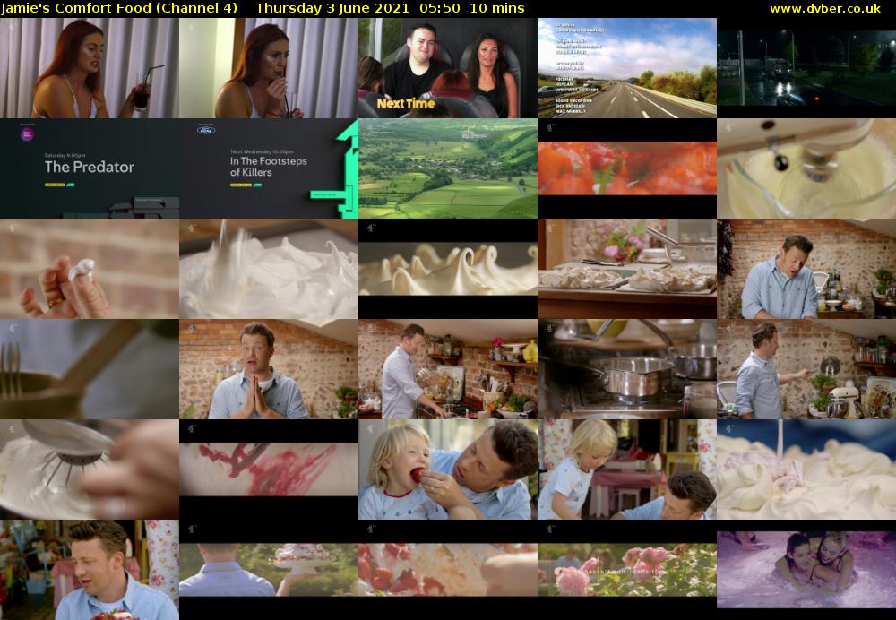 Jamie's Comfort Food (Channel 4) Thursday 3 June 2021 05:50 - 06:00