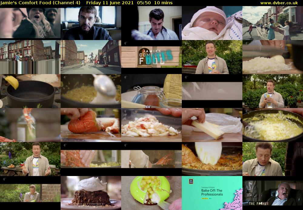 Jamie's Comfort Food (Channel 4) Friday 11 June 2021 05:50 - 06:00