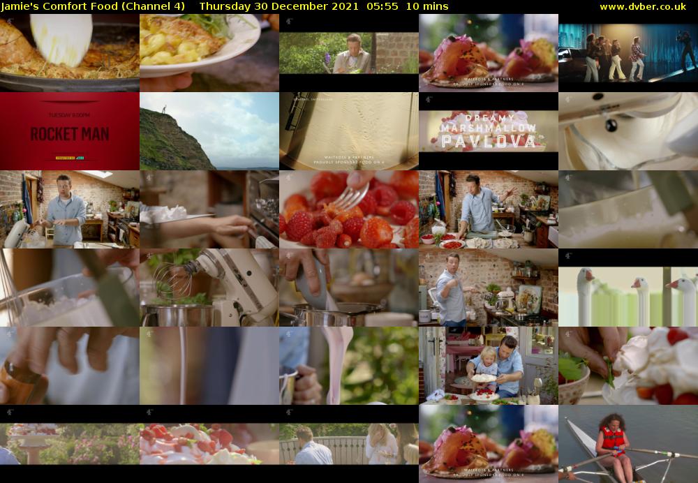 Jamie's Comfort Food (Channel 4) Thursday 30 December 2021 05:55 - 06:05