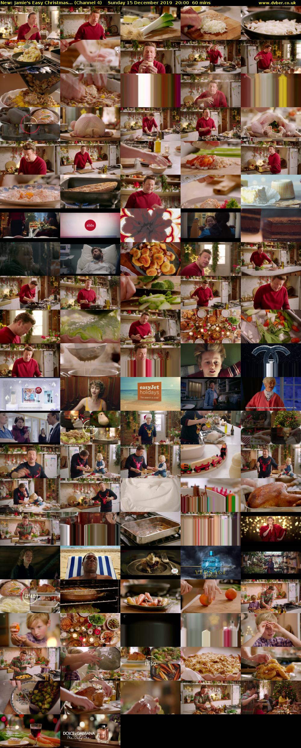 Jamie's Easy Christmas... (Channel 4) Sunday 15 December 2019 20:00 - 21:00