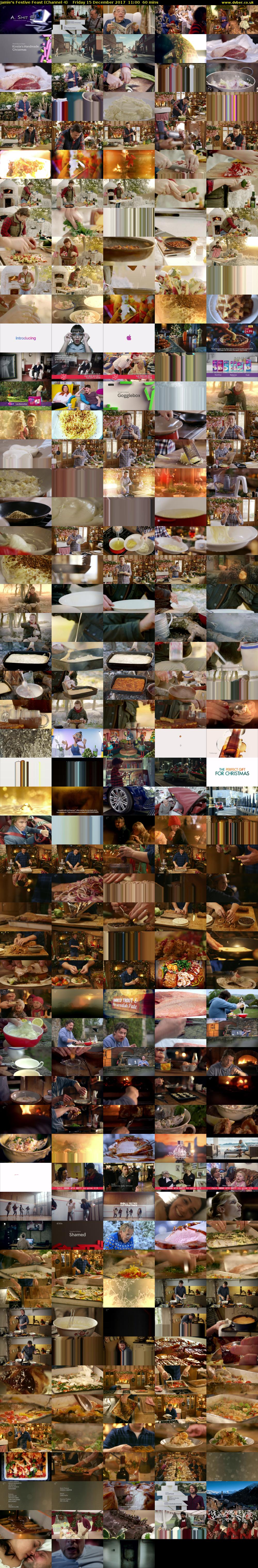 Jamie's Festive Feast (Channel 4) Friday 15 December 2017 11:00 - 12:00